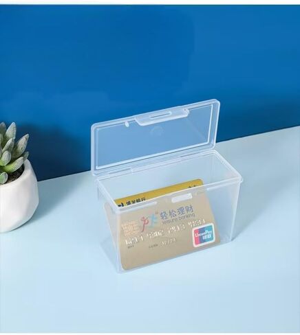 1pcs Playing Card Storage Box - Suitable for Games Card, Business Cards, Household Storage - Bedroom, Desk, Dresser Organizer in Saudi Arabia