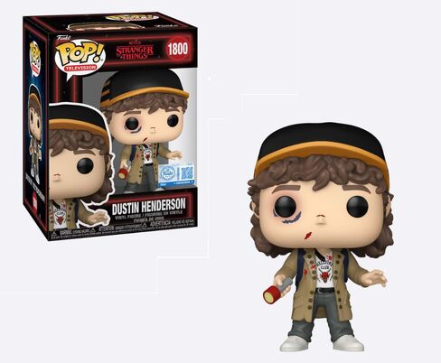 Funko Stranger Things الموسم 5 داستن هندرسون باتل مجسم حصري من الفينيل البوب ​​1800 in Kuwait