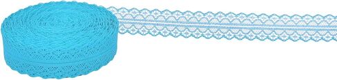 40 Yards Vintage Lace Ribbon – 30mm Scalloped Edge Cotton Crochet Trim for Wedding Decor, Bridal Dress, Gift Wrapping & Sewing Crafts (Red) in Saudi Arabia