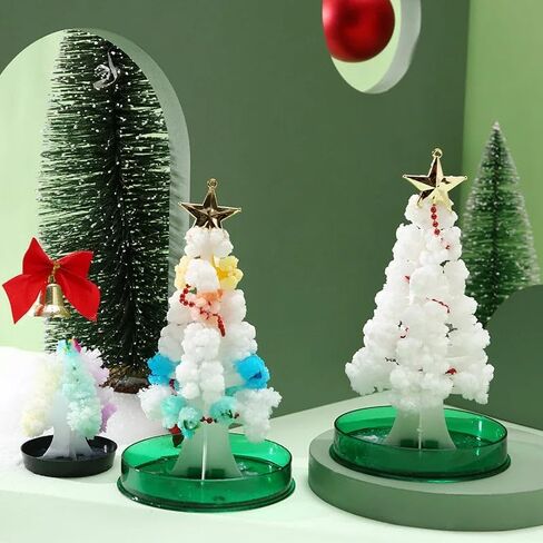 Magic Sakura Cherry Blossom Paper Tree - Crystal Tree Growing Kit for Kids & Teens - DIY Science Kit - Educational Sakura Magic Tree - Grow Your Own Crystal Garden in Saudi Arabia
