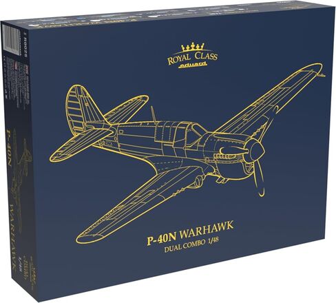 Eduard 1/48 Dual Combo Royal Class P-40N Warhawk Plastic Model EDUR0025 (Airplane) in Kuwait