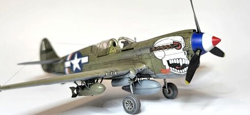 Eduard 1/48 Dual Combo Royal Class P-40N Warhawk Plastic Model EDUR0025 (Airplane) in Kuwait