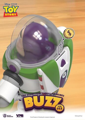 Beast Kingdom Toy Story: Buzz Lightyear Functional Figurine Vinyl Piggy Bank in Saudi Arabia