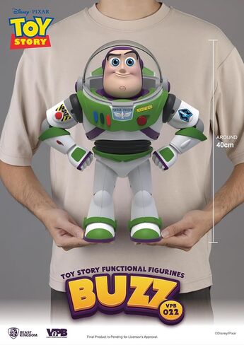 Beast Kingdom Toy Story: Buzz Lightyear Functional Figurine Vinyl Piggy Bank in Saudi Arabia