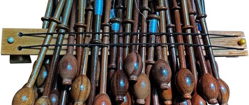 Lacis Wood Bobbin Holder Bar -6" in Saudi Arabia