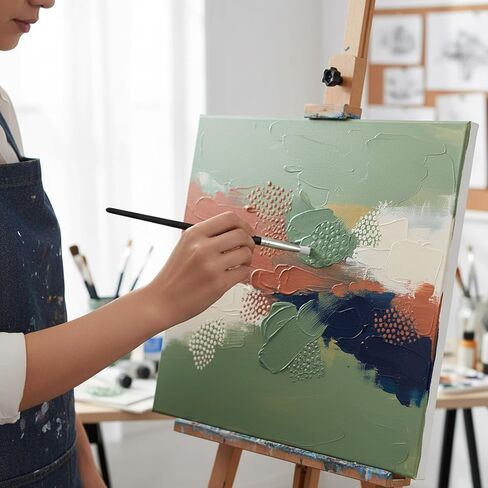 15 حزمة من فرش طلاء السيليكون للحرف اليدوية، 5 أشكال للرأس، أقلام طلاء مطاطية، أدوات نحت الطين المطاطي لنحت طلاء الأظافر الفخاري، طلاء الأكريليك (0.11 بوصة 0.20 بوصة 0.31 بوصة) in Kuwait