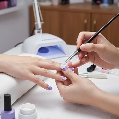 15 حزمة من فرش طلاء السيليكون للحرف اليدوية، 5 أشكال للرأس، أقلام طلاء مطاطية، أدوات نحت الطين المطاطي لنحت طلاء الأظافر الفخاري، طلاء الأكريليك (0.11 بوصة 0.20 بوصة 0.31 بوصة) in Kuwait