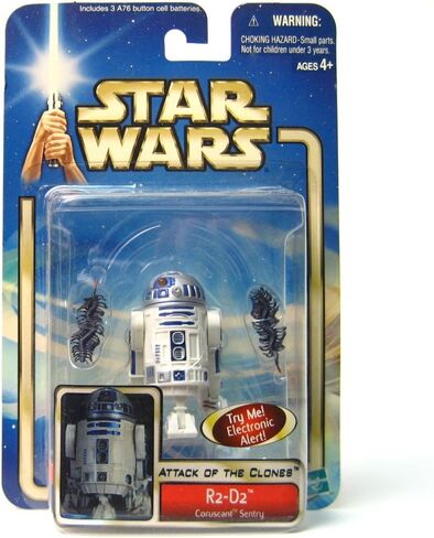 Star Wars Attack of the Clones Talking R2-D2 (Coruscant Sentry) Action Figure in Saudi Arabia