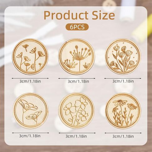 6 قطع من أداة الإبرة المغناطيسية للزهور، حافظة إبرة مغناطيسية مطلية بتصميم قديم، حامل خياطة زهور خشبي لأدوات التطريز والتطريز المتقاطع in Kuwait