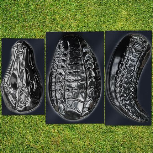قالب تمساح ثلاثي الأبعاد - قالب ديكور خرساني - بلاستيك ABS - شكل خرساني كبير لحديقة التمساح - تمثال تمساح قابل لإعادة الاستخدام للحديقة in Kuwait