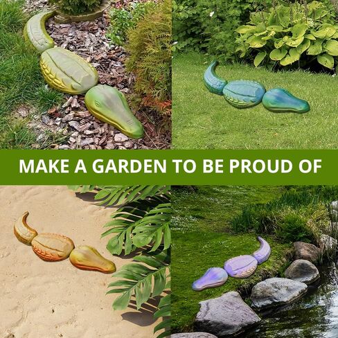 قالب تمساح ثلاثي الأبعاد - قالب ديكور خرساني - بلاستيك ABS - شكل خرساني كبير لحديقة التمساح - تمثال تمساح قابل لإعادة الاستخدام للحديقة in Kuwait