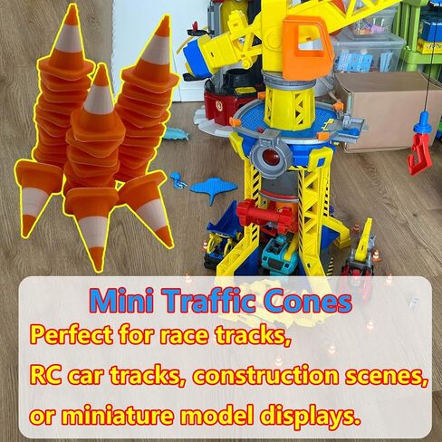 مخاريط المرور بمقياس 1:64 للعجلات الساخنة تعزز عالمك المصغر المثالي لعلبة الثقاب in Kuwait