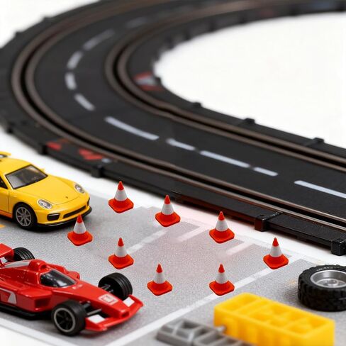 مخاريط المرور بمقياس 1:64 للعجلات الساخنة تعزز عالمك المصغر المثالي لعلبة الثقاب in Kuwait