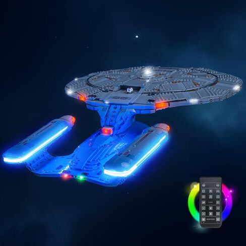 LED Lighting Compatible with Lego U.S.S. Enterprise NCC-1701-D™ 10356 - JUST Lights,Light Kit Compatible with Lego 10356,NOT Included The Mode in Saudi Arabia