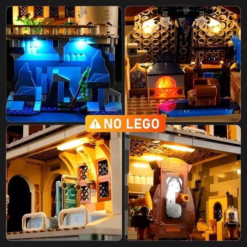 LIGHTAILING Led Light for Lego-76463 Hogwarts-Castle: Hospital-Wing - Easy Install, Hidden Wiring, Home Decor & Gift-Ready (Model Not Included) in Saudi Arabia