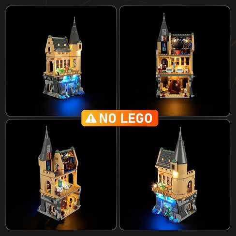 LIGHTAILING Led Light for Lego-76463 Hogwarts-Castle: Hospital-Wing - Easy Install, Hidden Wiring, Home Decor & Gift-Ready (Model Not Included) in Saudi Arabia