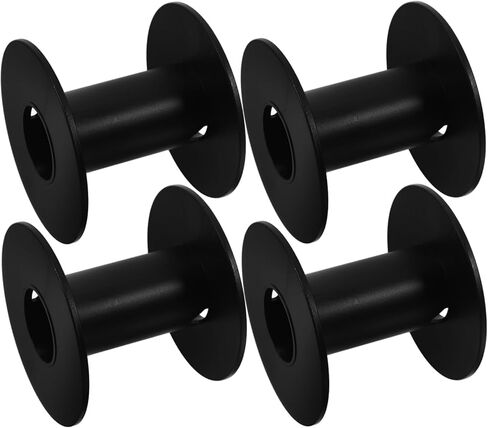 OUNONA Replaceable Cable Bobbins Empty Wire Spools Plastic Spool Part for Cable Storage Wire Management 2.79X2.79X2.36 Inches Compact Design 4-Pack in Saudi Arabia