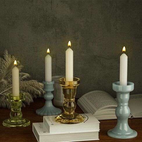 4Pcs Candle Holder Silicone Molds, Tealight Candlestick Molds for DIY Plaster Cement UV Epoxy Resin Candle Holder Home Decor Handmade Gift Table Ornament in Saudi Arabia
