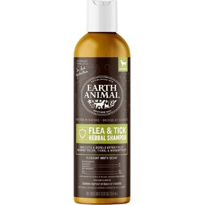 Earth Animal Apothecary Natural Flea & Tick - Herbal Shampoo for Dogs - 12 oz. Bottle in Kuwait
