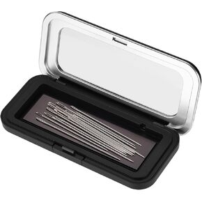 Magnetic Needle Holder Case with Clear Lid, Bobby Pin Storage Box Container Needlepoint Accessories with Snap Closure Needle Point Organizer for Sewing Quilting Embroidery & Craft Supplies (Large) in Saudi Arabia