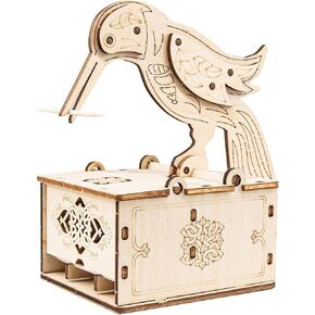 3D Wooden Puzzles for Adults,Wooden Toothpick for Child and Adult,Model Building Kit,Educational Brain Teaser,Unique Gift for Kids and Friends on Birthday and Christmas Day in Saudi Arabia