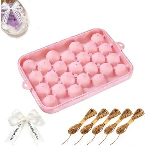 Grape Silicone Soap Mold Kit - DIY Handmade Soap Making Set, Easy to Clean & Reusable Molds with Hemp Rope & Tools for Crafts, Bath Decor, Valentine‘s Gift in Saudi Arabia