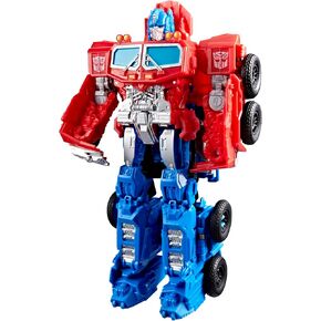 Transformers Smash Changers Optimus Prime Action Figure, Changes from Robot Toy to Truck Toy, Ages 6+ in Saudi Arabia