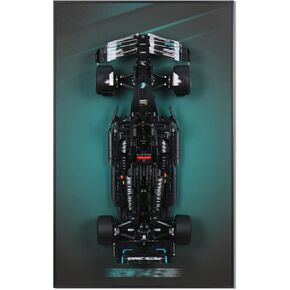 Display Wallboard for Technic Mercedes-AMG W14 E Performance Race Car,Wall Mount for 42171 Car Kit (Model Not Included), Space-Saving Easy Assembly in Kuwait