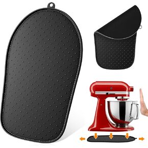 منزلق خلاط سيليكون من Dreamtop لخلاطات KitchenAid 4.5-5 Qt - حصيرة منزلقة شديدة التحمل، محرك أجهزة المطبخ غير قابل للانزلاق مع تقنية الانزلاق السلس (رمادي) in Kuwait