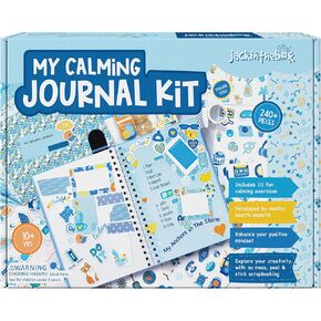 jackinthebox DIY Journal for Girls Ages 8-12 | 242 PCS | Scrapbook Kit | Tween Girls Gifts | Girls Journal Kit | Includes 10 fun guided spreads | Journaling Kit | Gifts for 8 9 10 11 12 year old girls in Kuwait