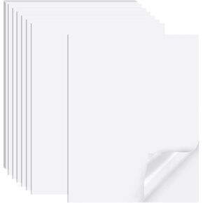 SFosdfly 8 PCS Self Adhesive Foam Board White 11.81″x 7.87″x 0.08″, A4 EVA Foam Sheet with Adhesive Backing for Liner Furniture Crafts DIY Painting in Kuwait