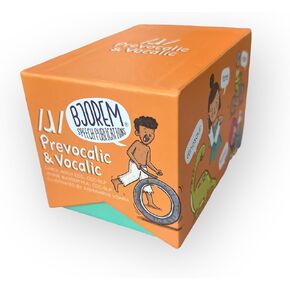 Bjorem Speech® Prevocalic and Vocalic/ɹ/Deck بقلم كارول كوخ وجيني بجوريم - الكلمات المستهدفة للعلاج 7 سياقات - أداة أساسية لعلماء أمراض النطق واللغة in Kuwait