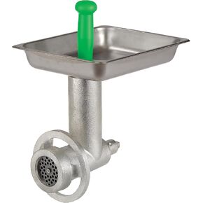 Commercial Universal Meat Grinder Attachment for Mixers with #12 Hubs, Cast Iron Meat Grinder with Plastic Tamper (30R-035) in Saudi Arabia