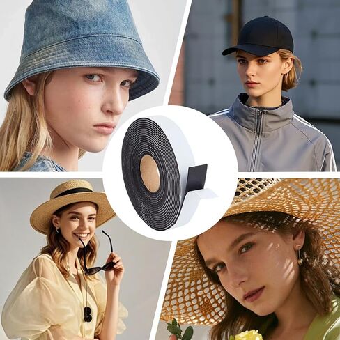 5M 20mm Black Eva Foam Soundproof Strips Roll Self Adhesive Single Sided Puffy Paper Sheets Dimension Adjustment Multifunctional Tape for Bed Frame Shock Windows Home Projects DIY Art Craft in Saudi Arabia