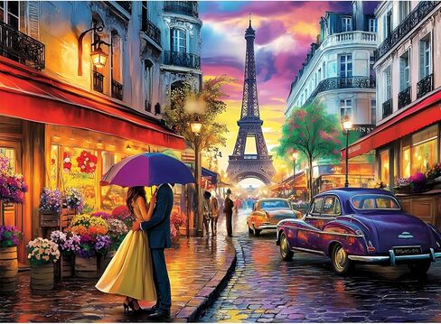 300 Piece Puzzles for Adults Beach Jigsaw Puzzles for Kids Ages 8-10 10-12 300 Pieces Adult Puzzle Pieces Family Challenging Puzzle Game Home Decor Gift Toy 20.5x15IN in Kuwait