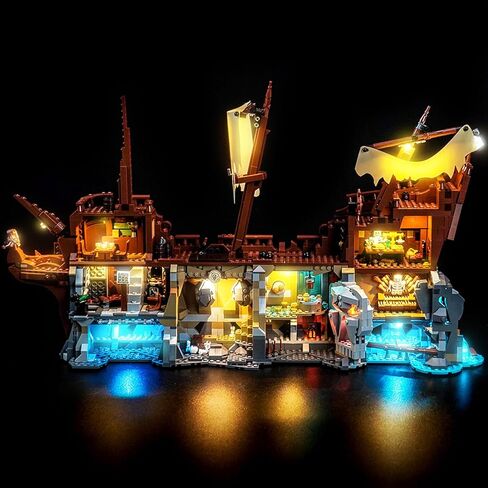 BrickBling LED Light Compatible with Lego The Goonies, Decoration Lamp Compatible with Lego 21363 - Excluding Model (RC Version Light) in Saudi Arabia