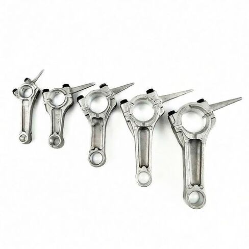 قضيب توصيل محرك صغير لمحركات البنزين 168F 170F، ​​مجموعة قضبان من سبائك الألومنيوم شديدة التحمل مع تصميم آلي دقيق لمضخات المياه والفلاحين والمولدات in Kuwait