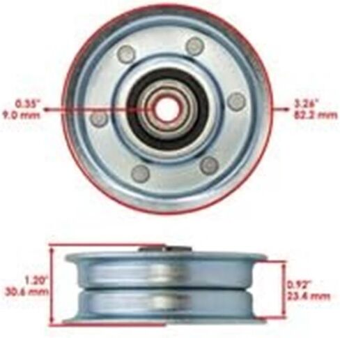 استبدال جزء لبكرة النقل لـ Troy-Bilt 13AJ609 13A878 13AK78 13AL78 13AG609 14AV809#PLVL#7197 in Kuwait