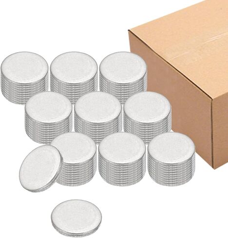 PATIKIL 10Pcs Metal Stamping Blanks, 36mm Round Stamping Name Tags 304 Stainless Steel Blanks Metal Plate Disc for Laser Engraving Stamping Dog Tags Keychain Making, 36x1.1mm in Saudi Arabia