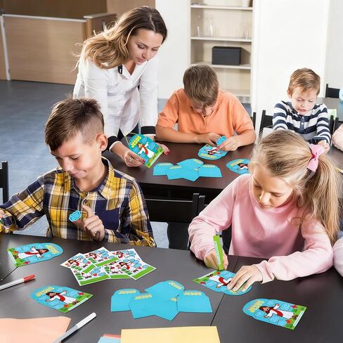 24 Pcs What a Friend We Have in Jesus Craft Kit Jesus Christian Vacation Bible School Crafts for Kids Classroom Sunday School Church Activities Camping Party Favors in Saudi Arabia