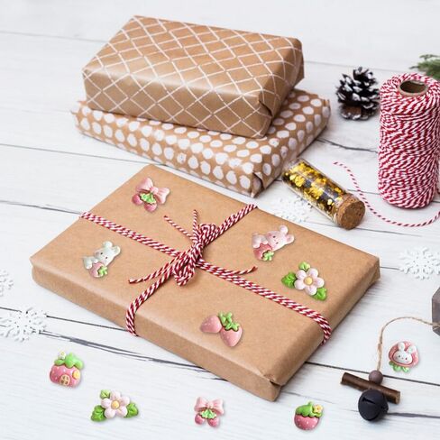 40Pcs Slime Charms Cute Set,Pink Bulk Mixed Flatback Bunny Strawberry Resin Charms Set Ornament for DIY Resin Jewelry Making Scrapbooking Hairpin Decors in Saudi Arabia