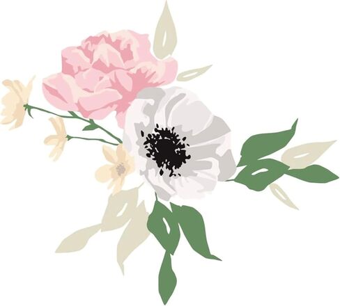 Layered Clear Stamps Set 13PK - Watercolor Bouquet by Olivia Rose in Saudi Arabia