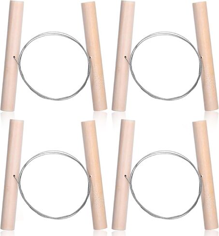 4Pcs Wire Clay Cutter, Plasticine Clay Wire Cutter for Dough, Sculpting, Trimming, Pottery, Carving, Easy to Use in Saudi Arabia
