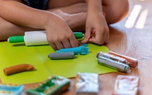 Jovi - Modeling Clay School Pack, 288 Bars, 12 Colors, 9.5 lb Total, Non-Drying Plasticine for Arts and Crafts, Back to School Supplies for Teachers, Bulk Buy in Kuwait