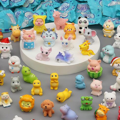 Mini Animal Blind Bags, Mysterious, Candy Paper, 20Pcs Animal Blind Bags, Children's Surprise Prizes in Saudi Arabia