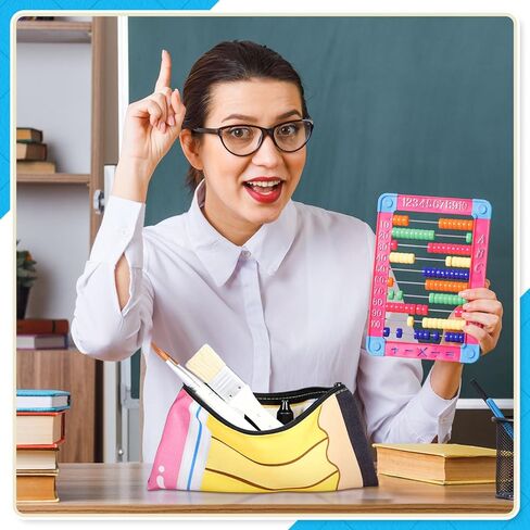 24 قطعة هدية العودة إلى المدرسة مقلمة لطيفة هدية تقدير المعلم حقيبة Kawaii حقيبة أقلام رصاص محمولة مع سحاب منظم قرطاسية لمستلزمات حفلات العودة إلى المدرسة in Saudi Arabia