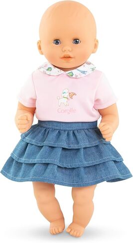 Corolle Dolls Clothes 12" Weekend in Paris: T-Shirt & Ruffled Skirt in Saudi Arabia