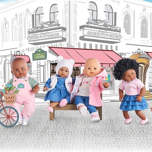 Corolle Dolls Clothes 12" Weekend in Paris: T-Shirt & Ruffled Skirt in Saudi Arabia