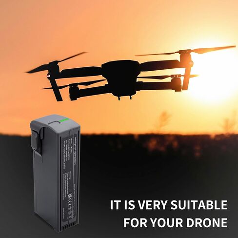 Avata 2 Intelligent Flight Replacement Battery Compatible with DJI Avata 2 Drone, Upgraded Rechargeable Battery with 2150mAh 14.76V, Providing Up to 23 Minutes of Maximum Flight Time in Saudi Arabia