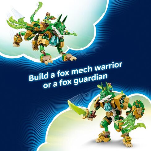 لعبة البناء LEGO DREAMZzz Fox Guardian Mech للأولاد والبنات - مجموعة اللعب التظاهري للأطفال، للأعمار من 9 سنوات فما فوق - مع خيارين للبناء، و3 شخصيات مصغرة، و3 مخلوقات - فكرة هدية لأعياد الميلاد - 71508 in Saudi Arabia